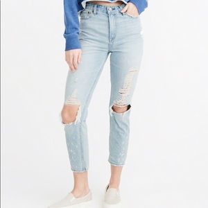 NEW high-rise girlfriend jeans